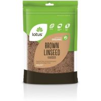 Lotus Organic Brown Linseed/Flaxseed 500g