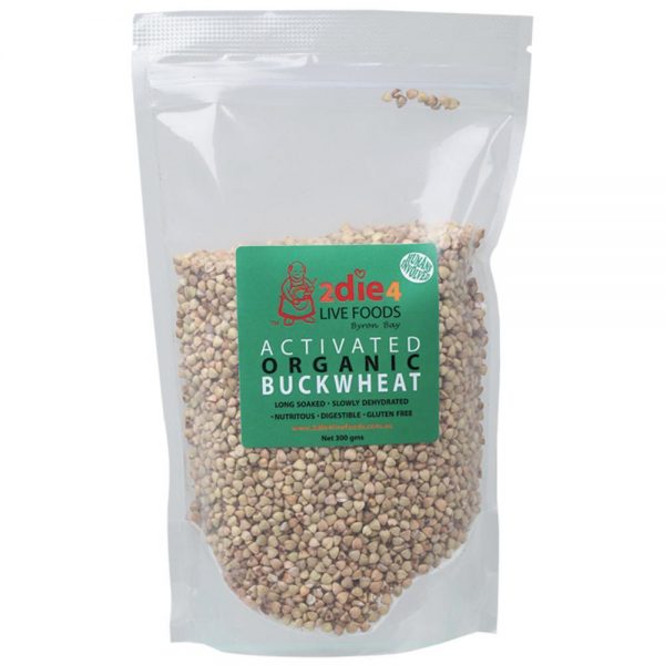 2DIE4 LIVE FOODS Activated Organic Buckwheat 300g – Wholefood Superstore